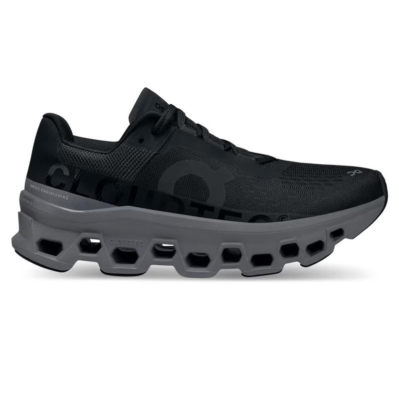 ON Running Cloudmonster Womens - Black / Magnet Womens Shoes