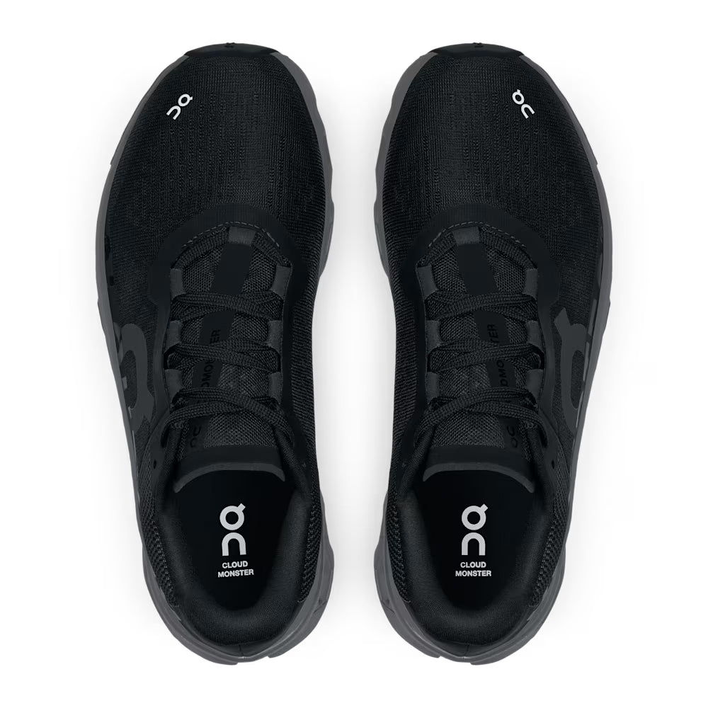 ON Running Cloudmonster Womens - Black / Magnet Womens Shoes