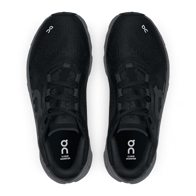 ON Running Cloudmonster Womens - Black / Magnet Womens Shoes