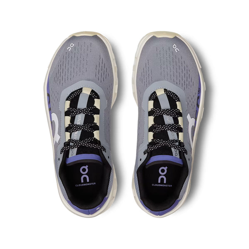ON Running Cloudmonster Mens - Mist / Blueberry Mens Shoes
