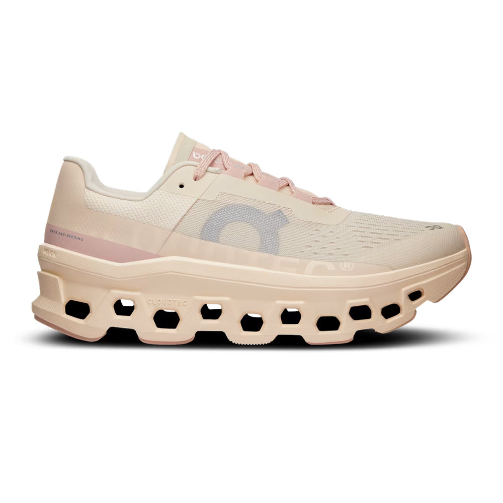 ON Running Cloudmonster Womens - Moon / Fawn Womens Shoes