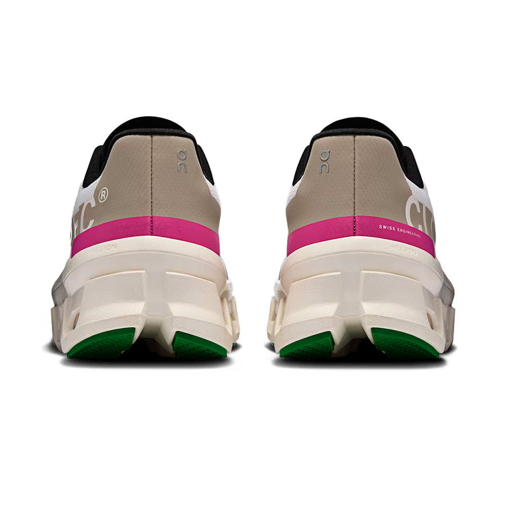 ON Running Cloudmonster Womens - Silver / Ivory Womens Shoes