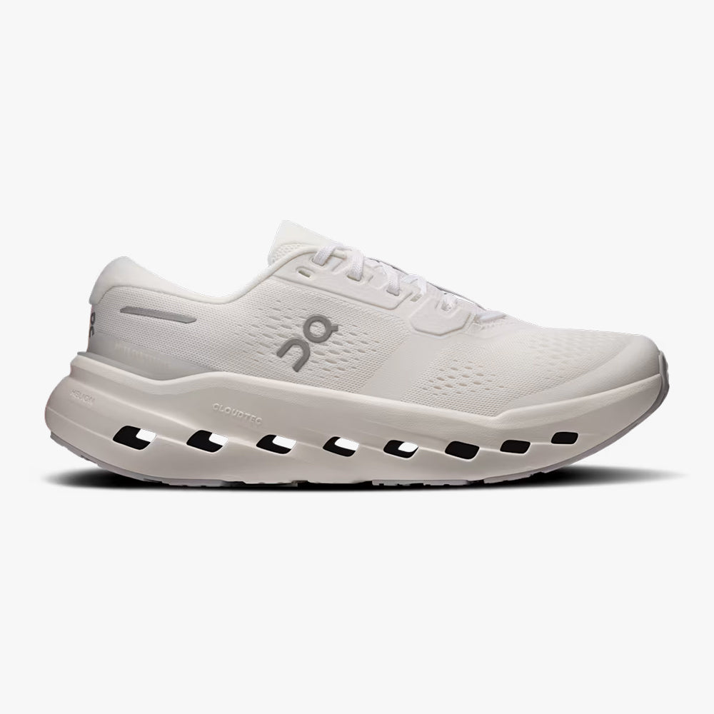 On Running Cloudrunner 3 White Ivory Women's Athletic Running Hiking Walking Sneaker 