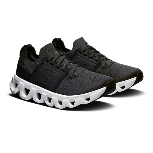 ON Running Cloudswift 4 Womens - Black / White Womens Shoes Black/White
