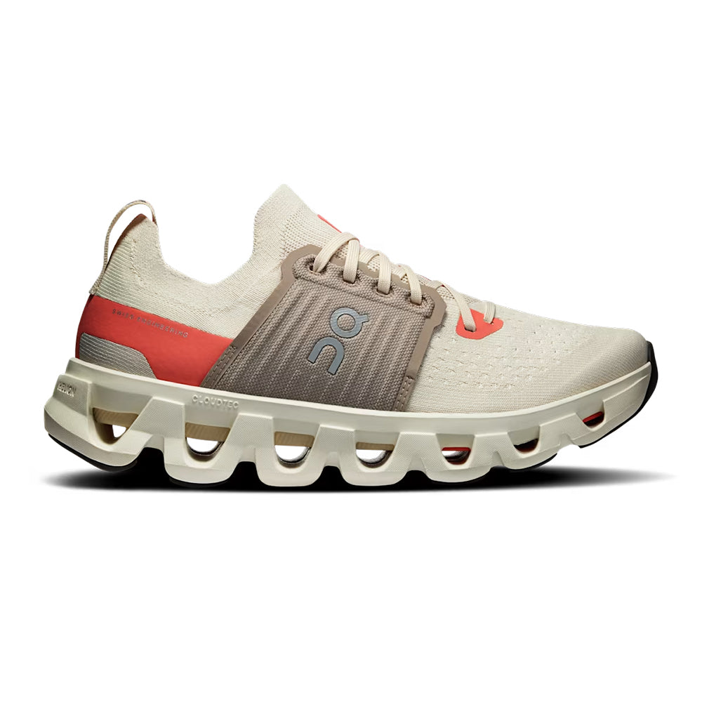 ON Running Cloudswift 4 Womens - Cream / Salmon Womens Shoes