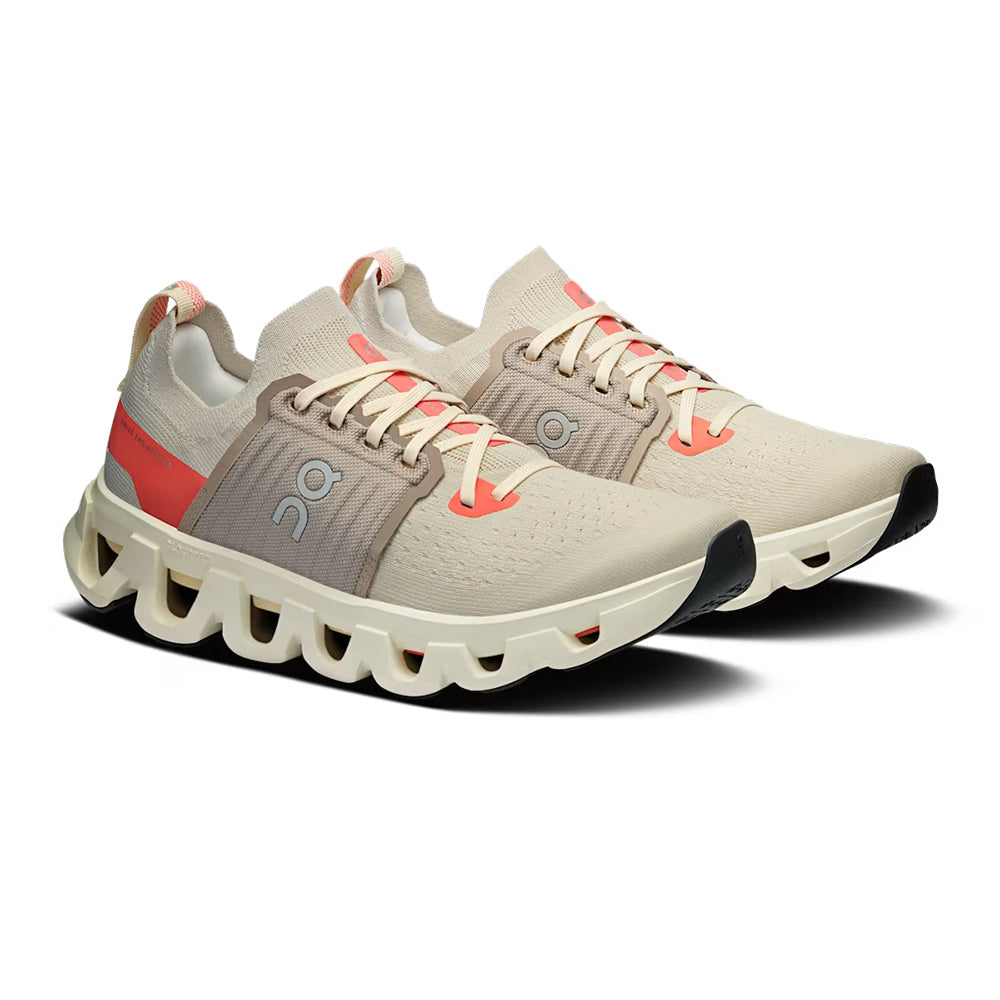 ON Running Cloudswift 4 Womens - Cream / Salmon Womens Shoes Cream/Salmon