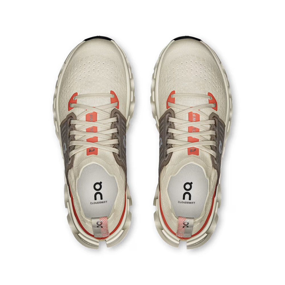 ON Running Cloudswift 4 Womens - Cream / Salmon Womens Shoes