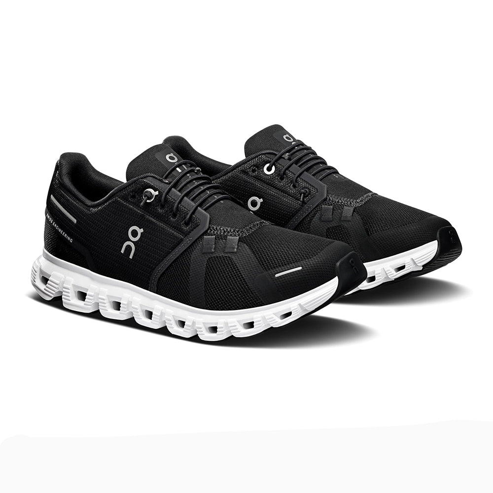 ON Running Cloud 6 Womens Womens Shoes Black/White