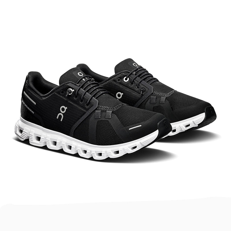 ON Running Cloud 6 Womens Womens Shoes Black/White