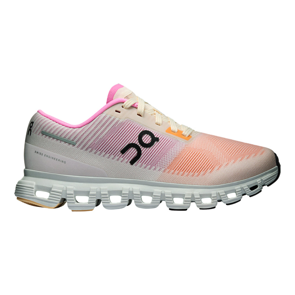 ON Running Cloud 6 Push Womens Womens Shoes Tangerine/Raspberry