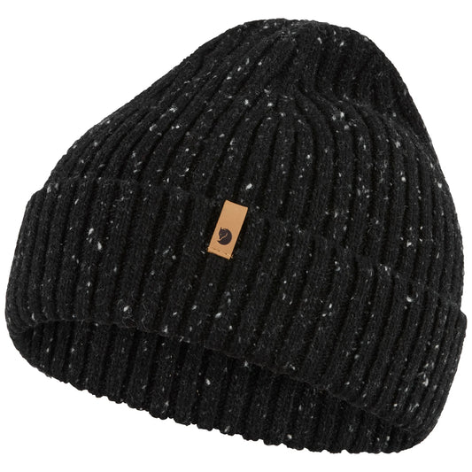Fjallraven Ovek Neps Beanie Övik Neps Beanie Short Cuffed Soft Cotton Beanie Black