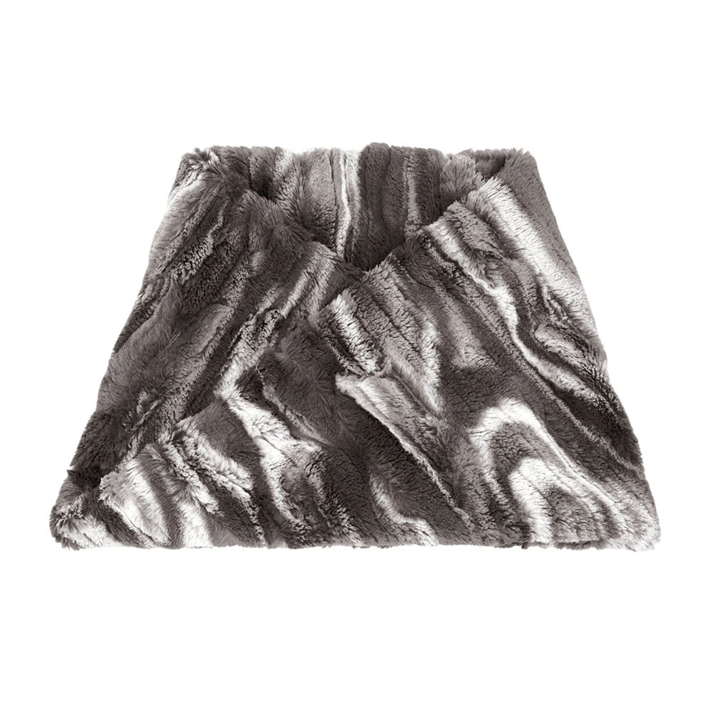 Pandemonium Luxury Faux Fur Neckwarmer Women's Clothing Gray Dune