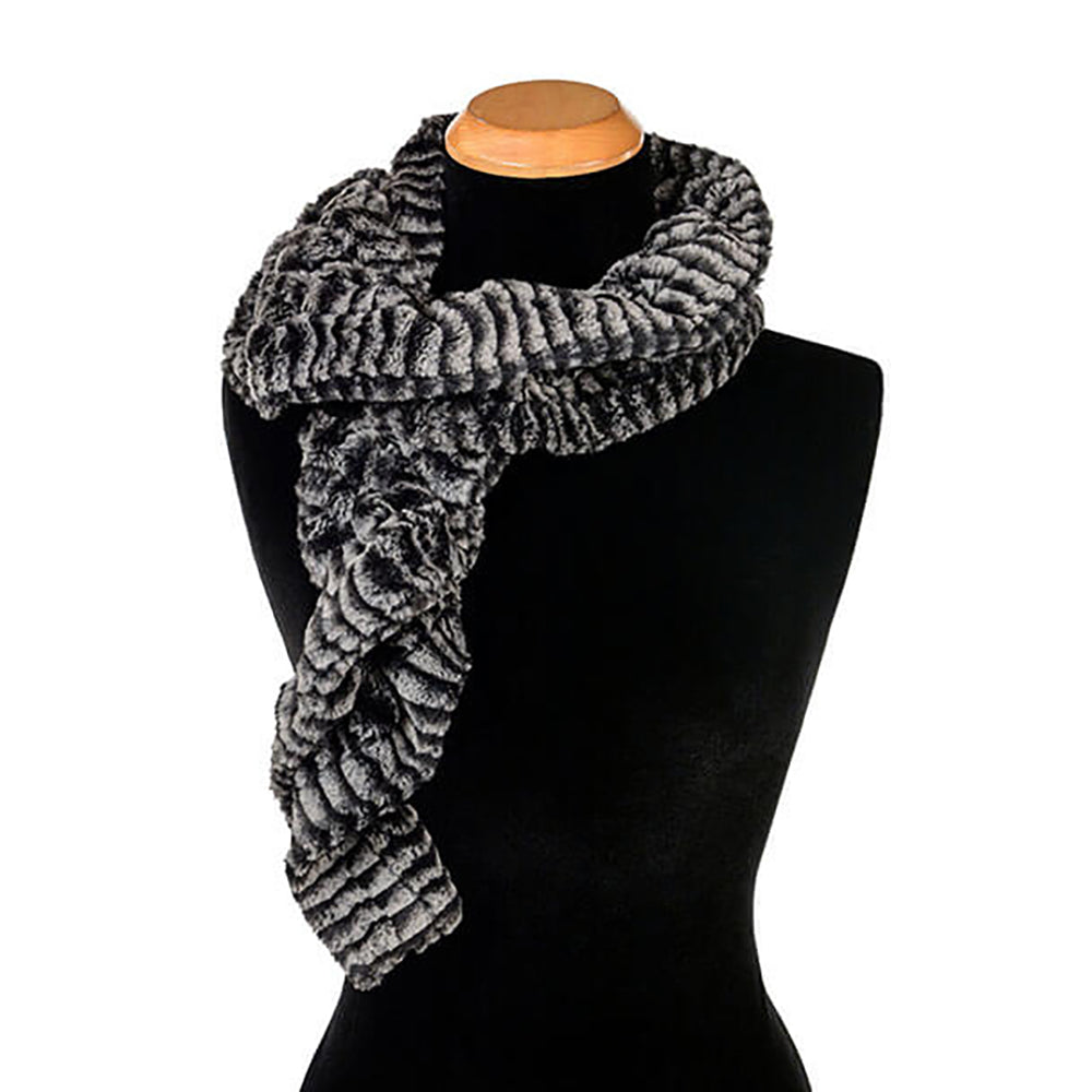 Pandemonium Scrunchy Scarf Women's Clothing Black/White