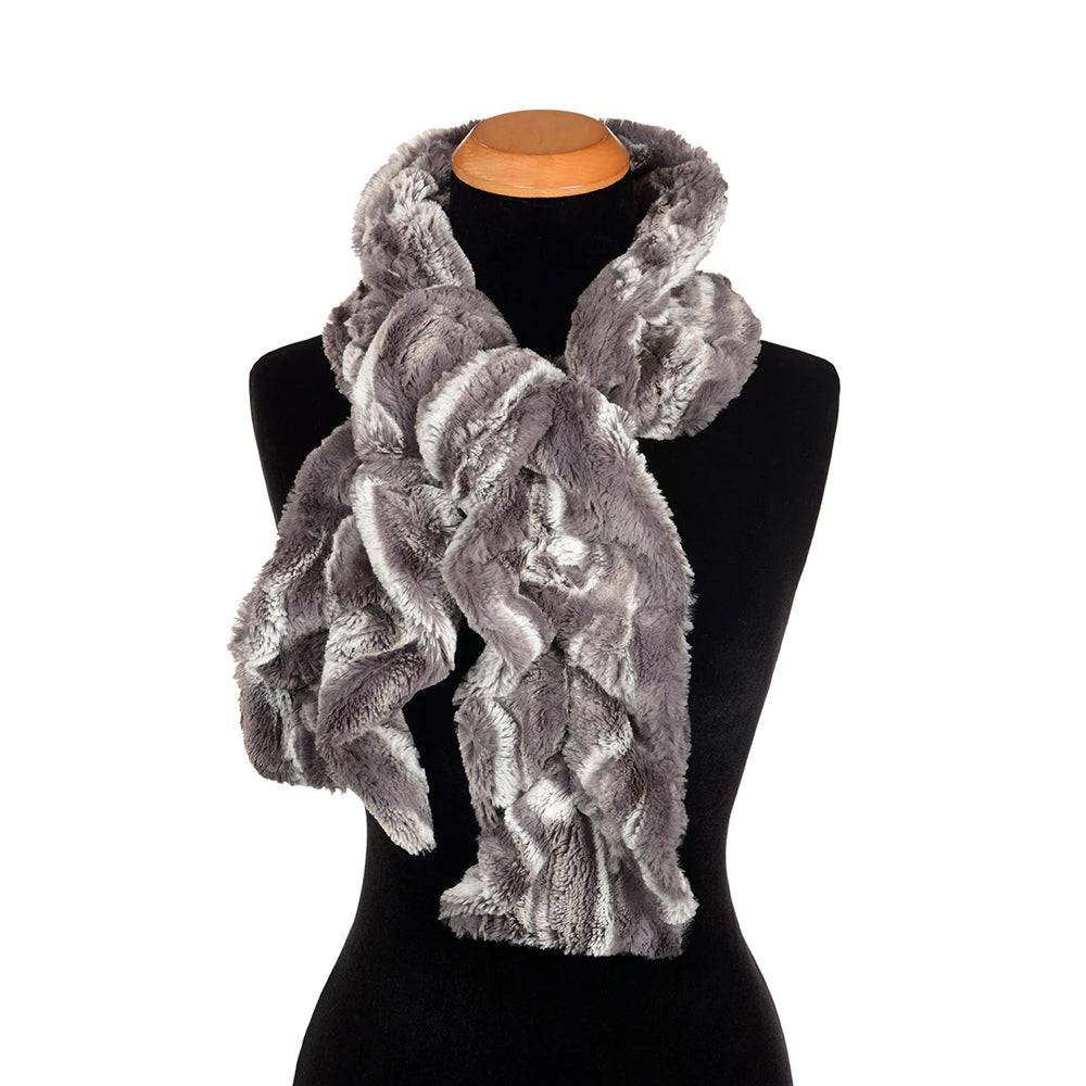 Pandemonium Scrunchy Scarf Women's Clothing Gray Dune