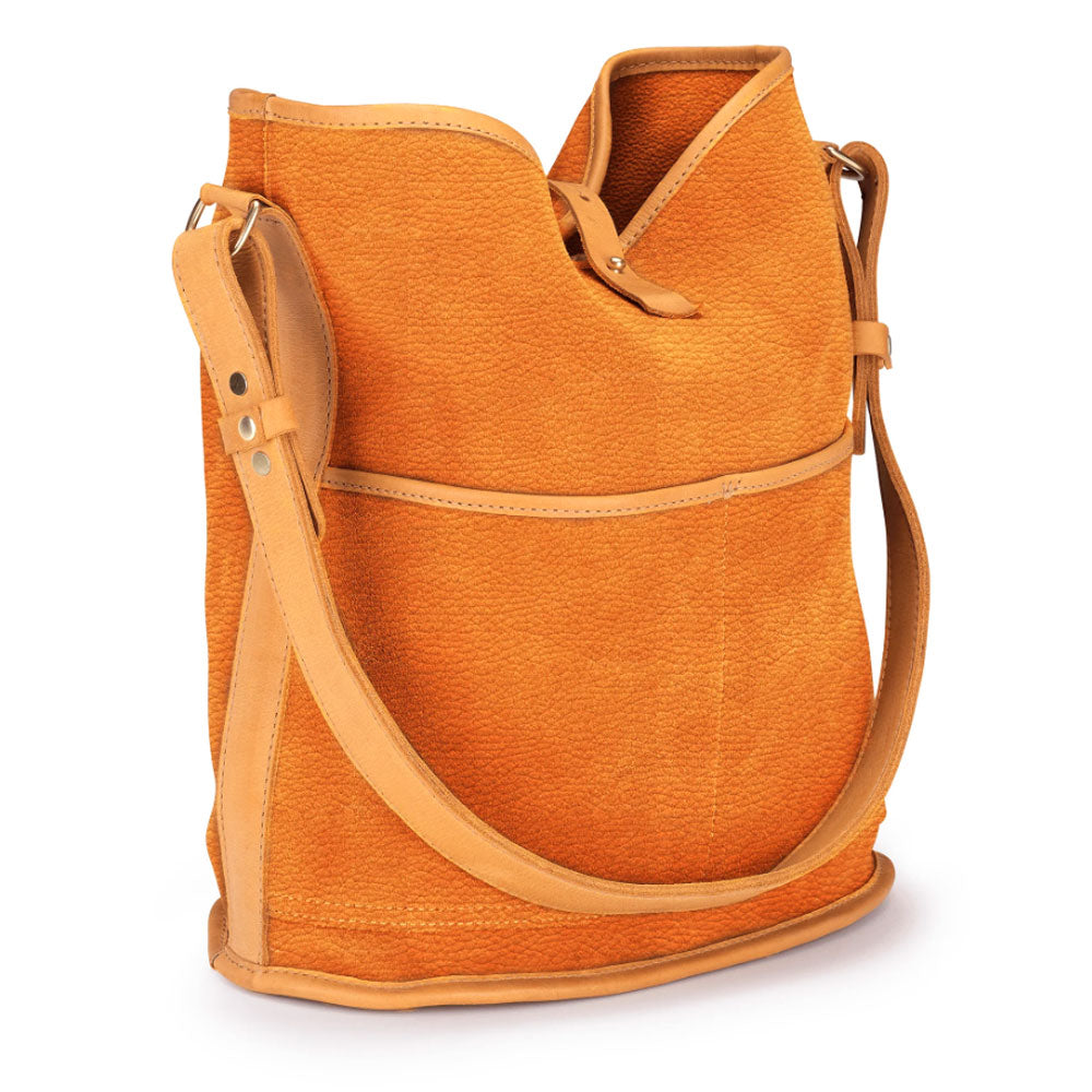 parker clay Topanga Bucket Bag Handbags rustbrown