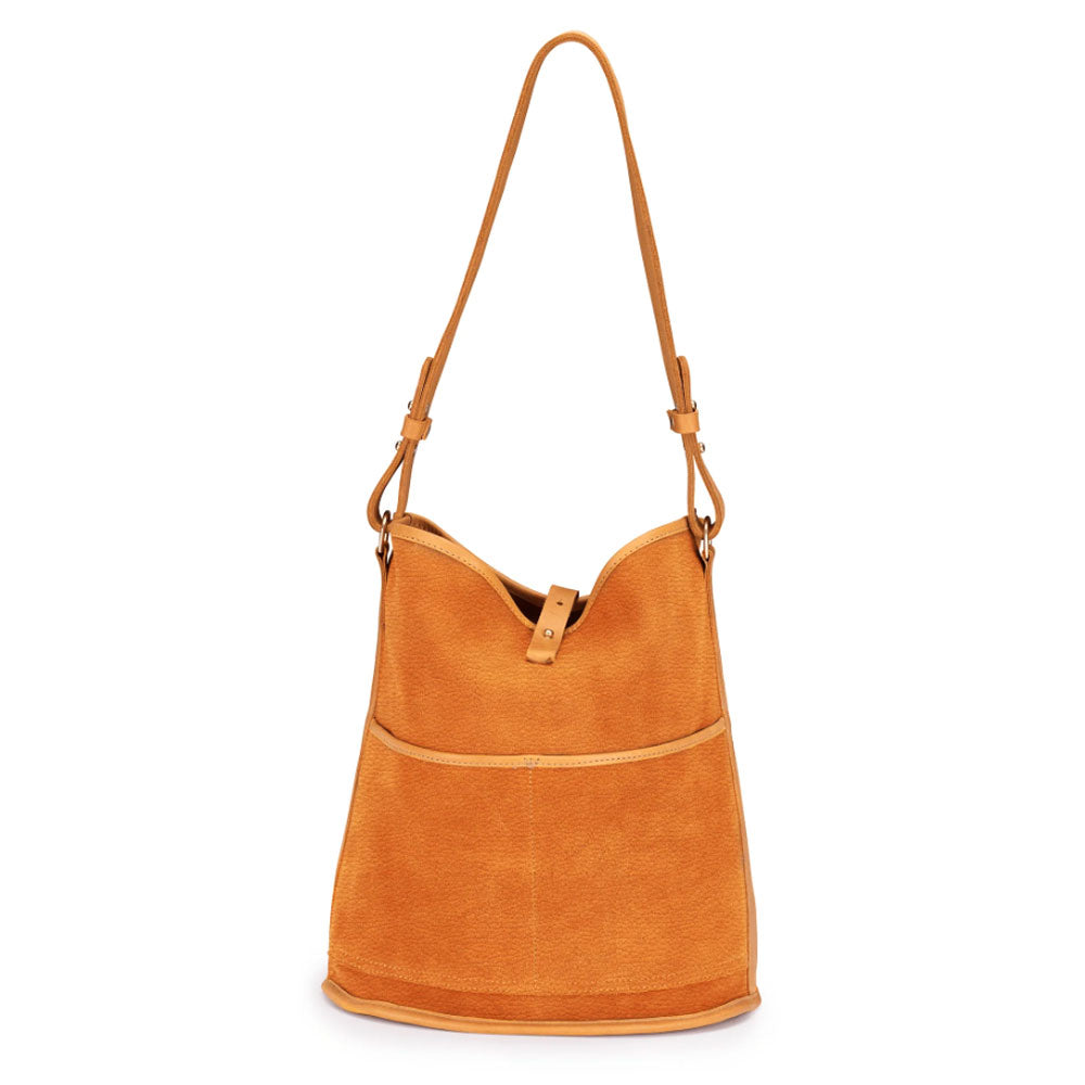 parker clay Topanga Bucket Bag Handbags rustbrown