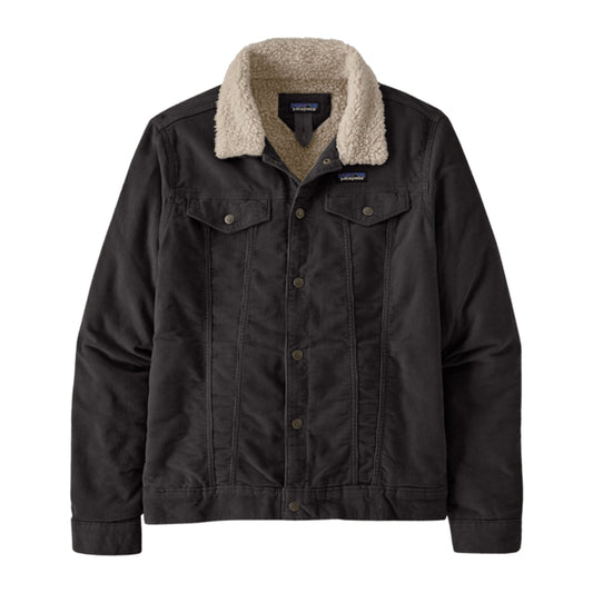 Patagonia Men's Pile Lined Trucker Jacket Men's Clothing Ink Black