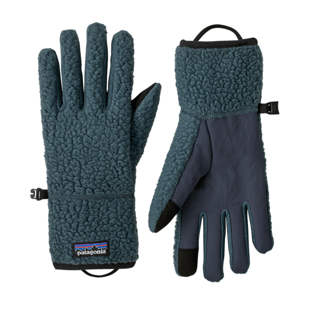 Patagonia Retro Pile Gloves Accessories Summit Blue