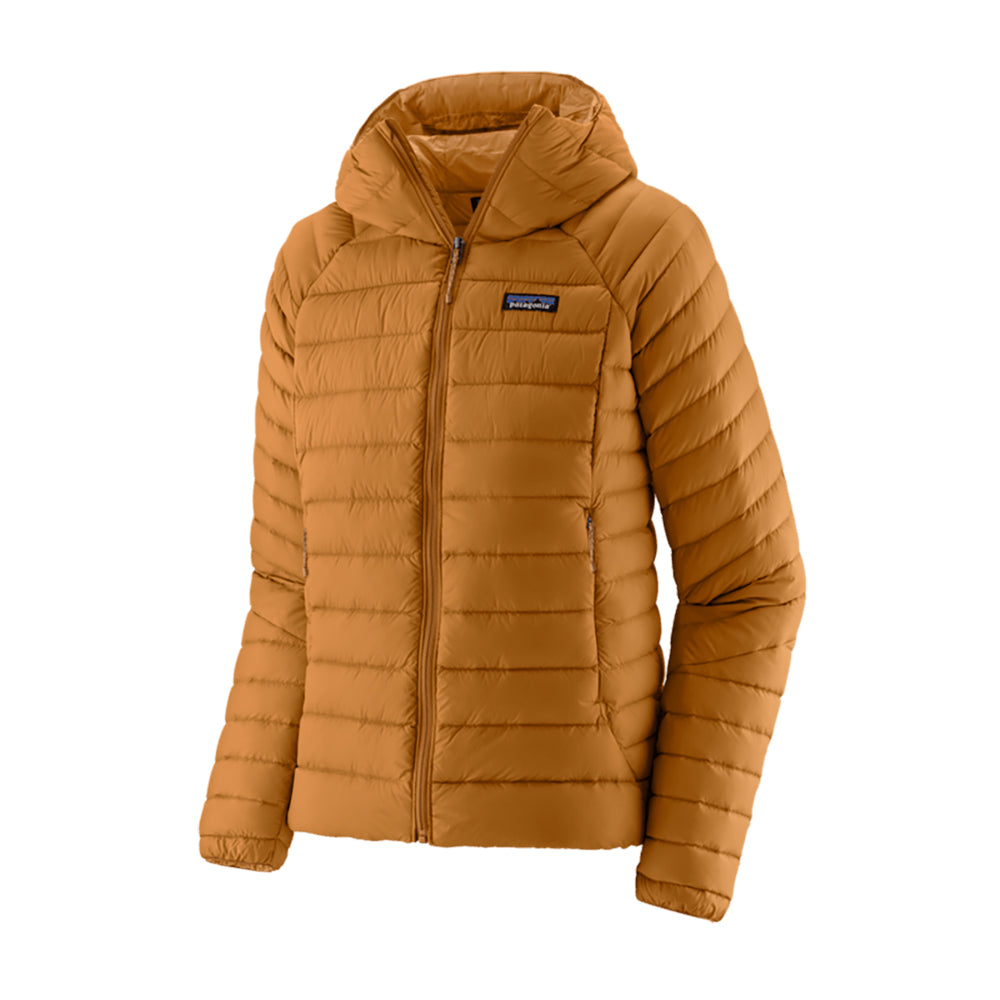 Patagonia W's Down Sweater Hoody Women's Clothing Cinnamon Brown