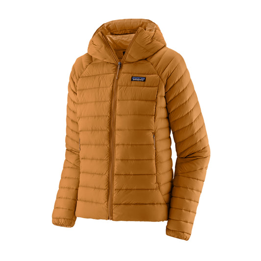 Patagonia W's Down Sweater Hoody Women's Clothing Cinnamon Brown