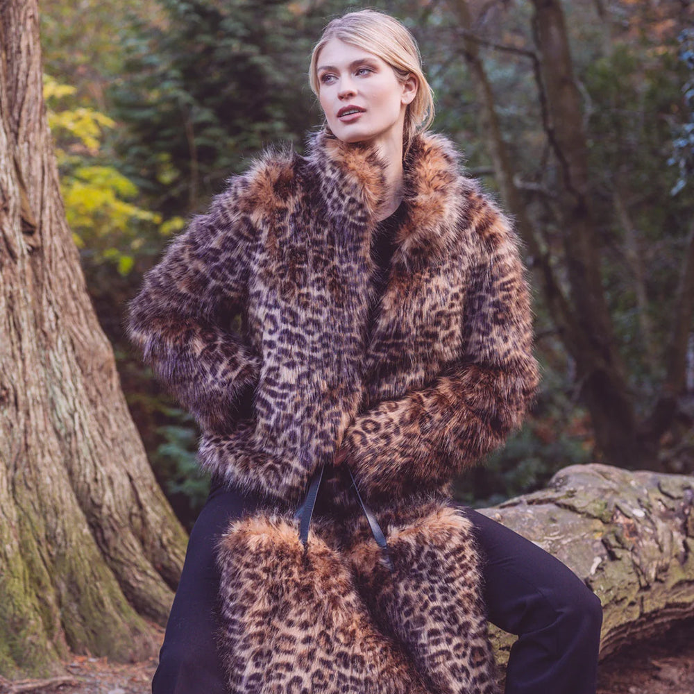 Pia Rossini Delevigne Coat Brown