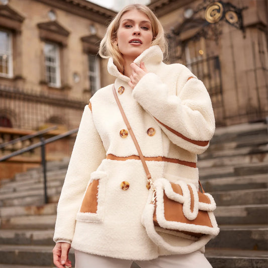Pia Rossini Margot Bag Handbags Cream/Tan