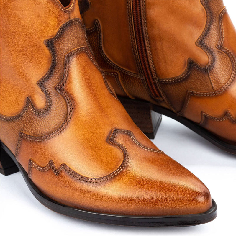 Pikolinos Vergel Western Ankle Boot Womens Shoes 