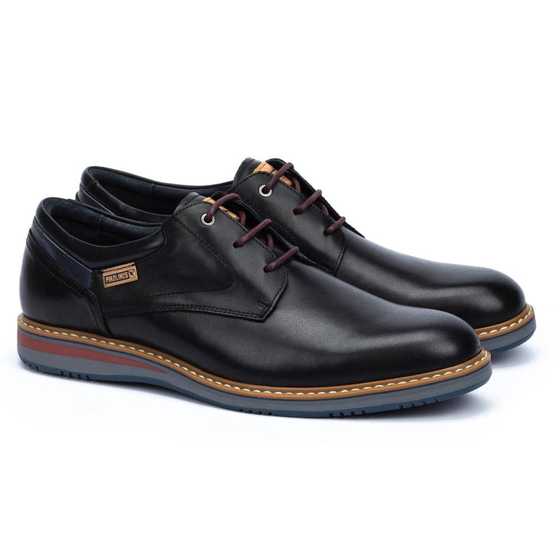 Pikolinos Avila Lace-Up Shoe (M1T-4050) Mens Shoes Black