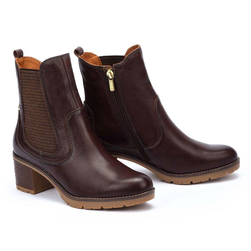 Pikolinos LLanes Side Zip Chelsea Boot (W7H-8948) Womens Shoes 