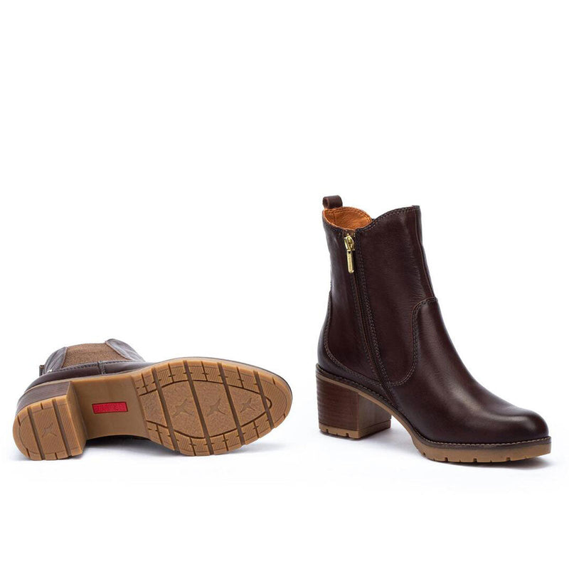 Pikolinos LLanes Side Zip Chelsea Boot (W7H-8948) Womens Shoes 
