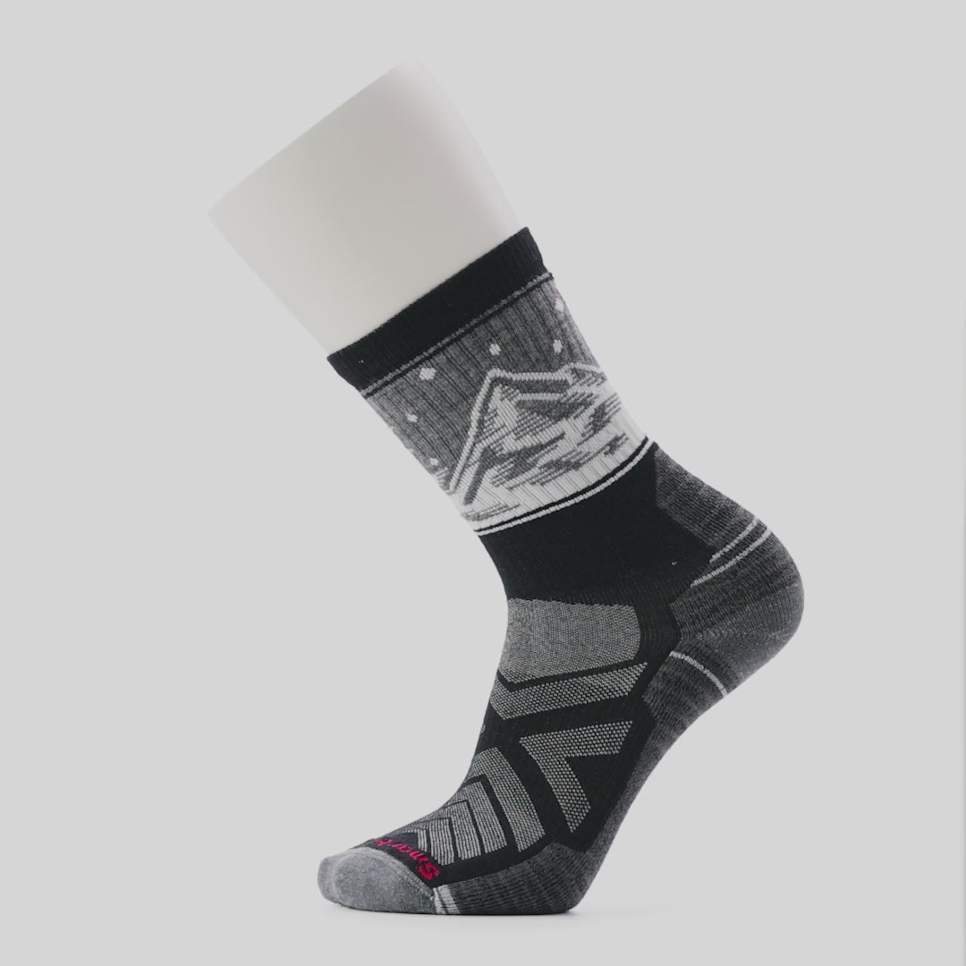 Smartwool Hike Light Cushion Valley View Crew Socks Mens Hosiery