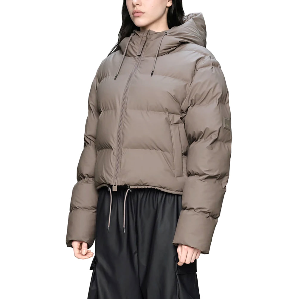 Rains Alta Short Puffer Jacket W3T3 Women's Clothing