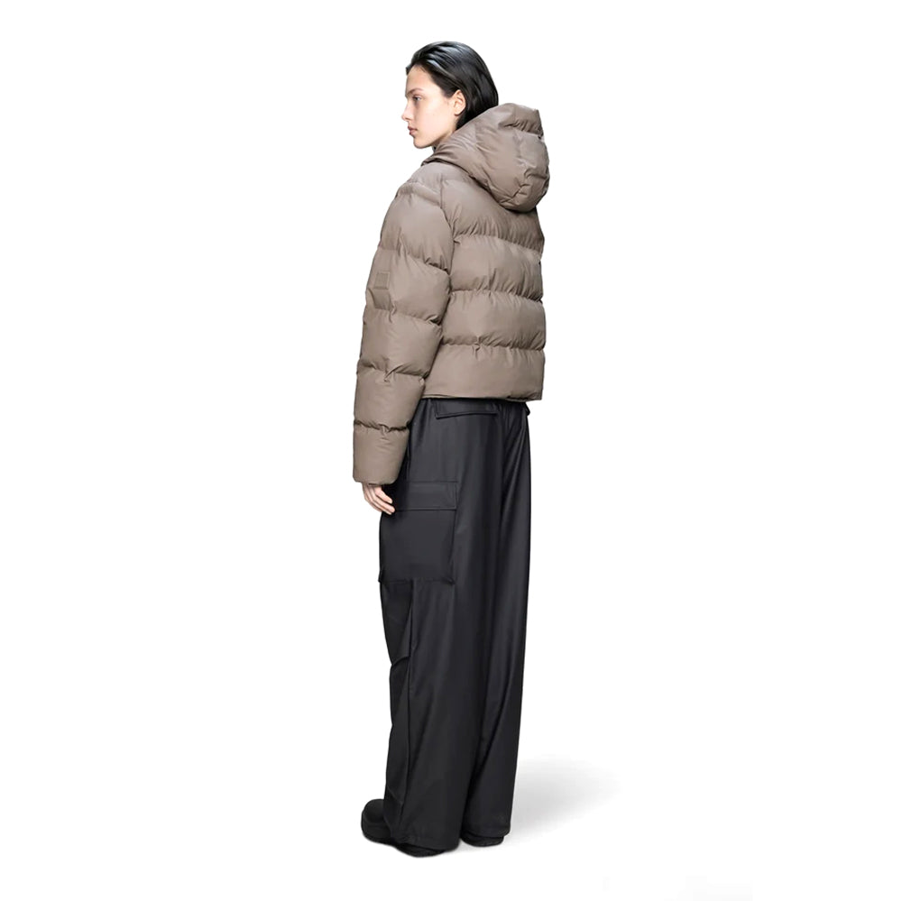 Rains Alta Short Puffer Jacket W3T3 Women's Clothing