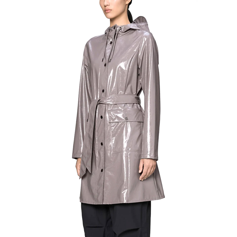 Rains Curve Long Jacket W3 Women's Clothing