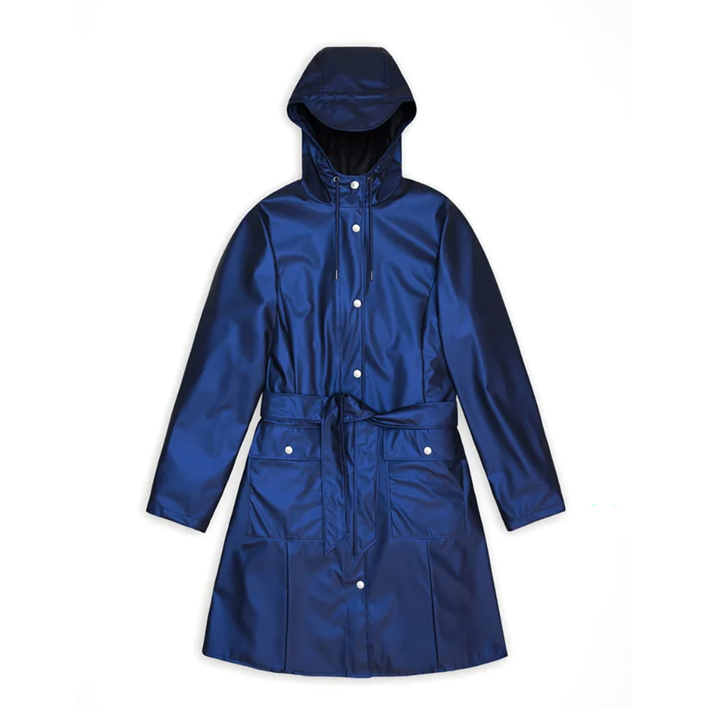 Rains Curve Long Jacket W3 Women's Clothing Lucid