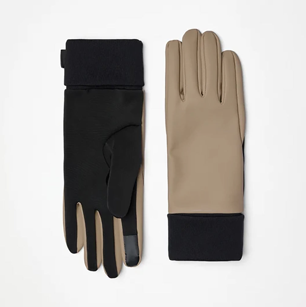 Rains Gloves W1T1 Men's Clothing Beige