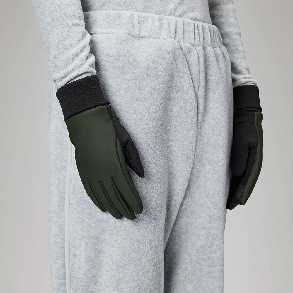 Rains Gloves W1T1 Mens Clothing Green