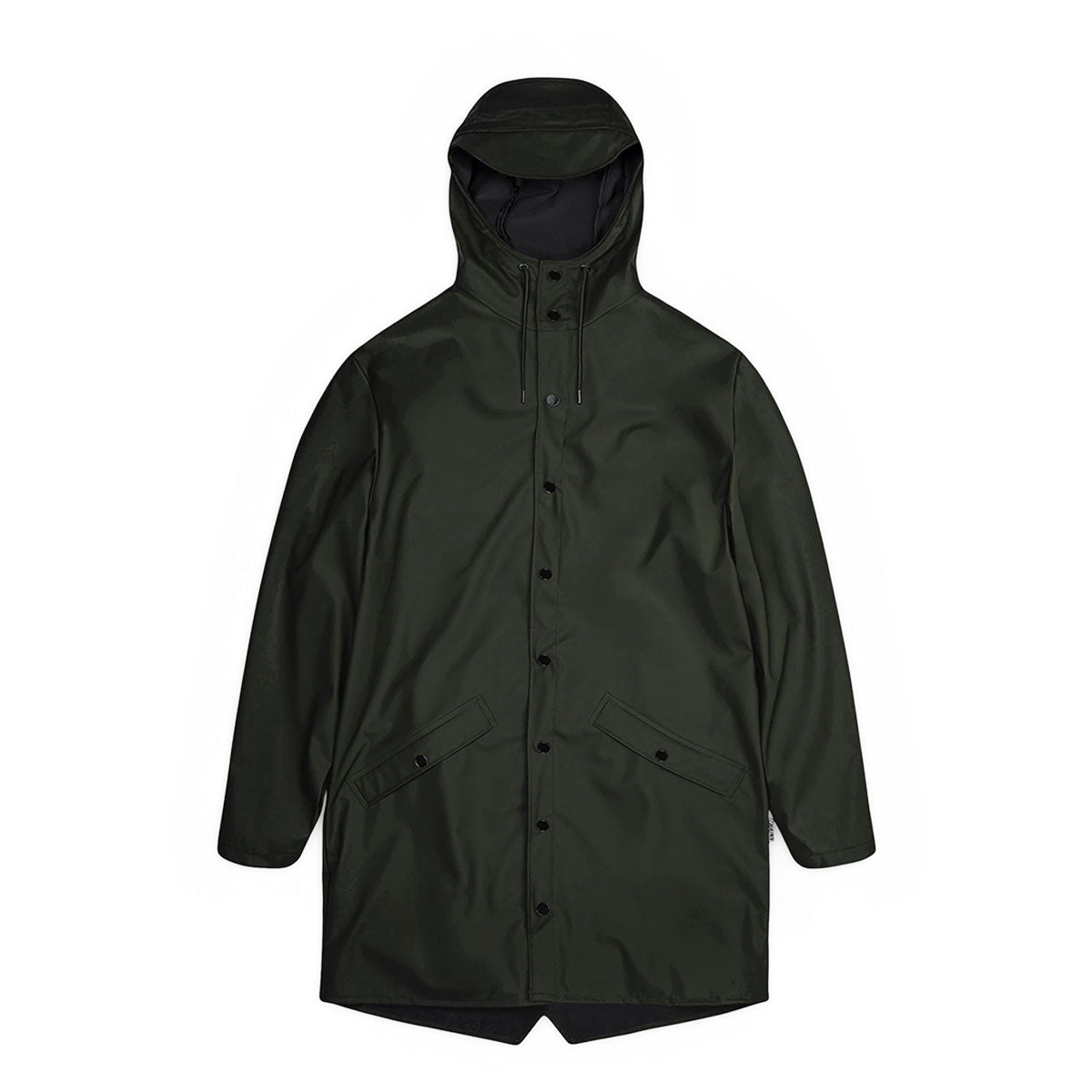 Rains Long Jacket W3 Men's Clothing Green