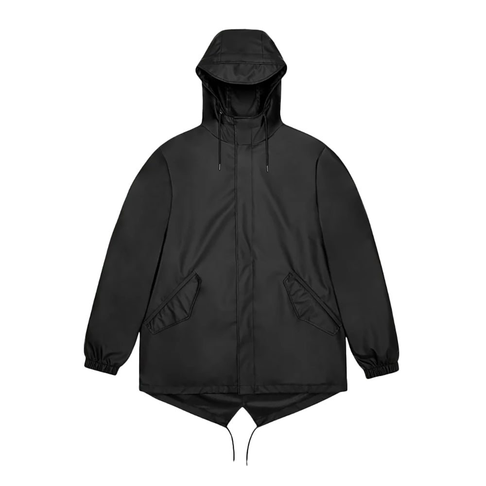 Rains Fishtail Jacket Men's Men's Clothing Black