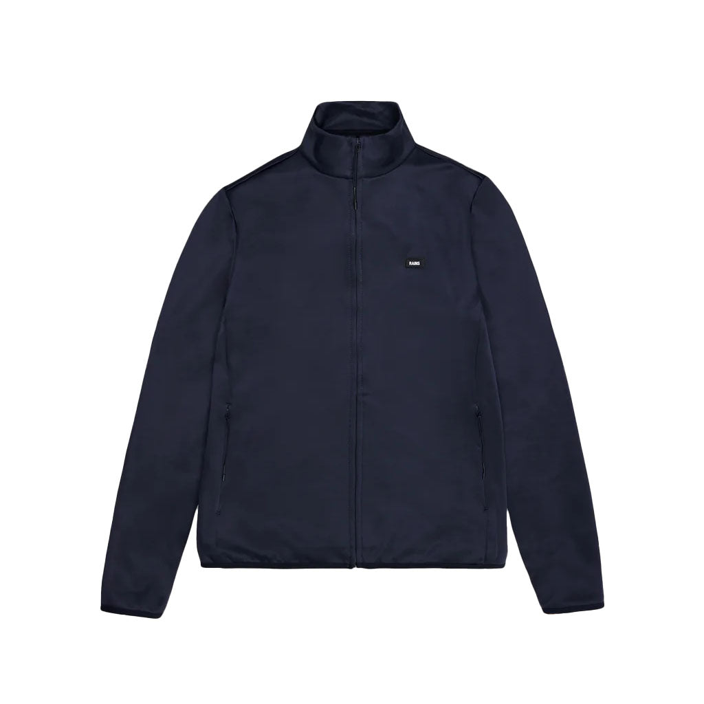 Rains Sintra Fleece Curve Jacket Women's Clothing Navy