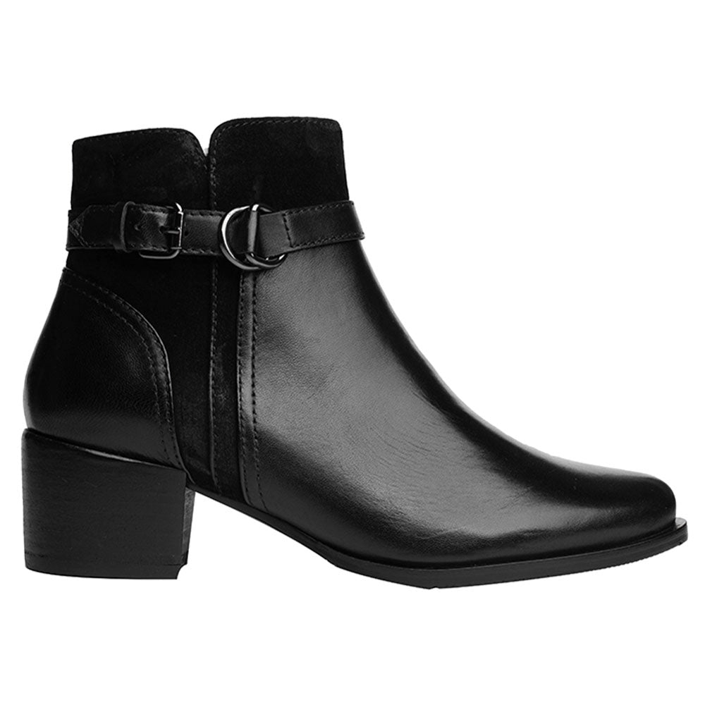 Regarde Le Ciel Jolene-23 Low Booties Womens Shoes Black