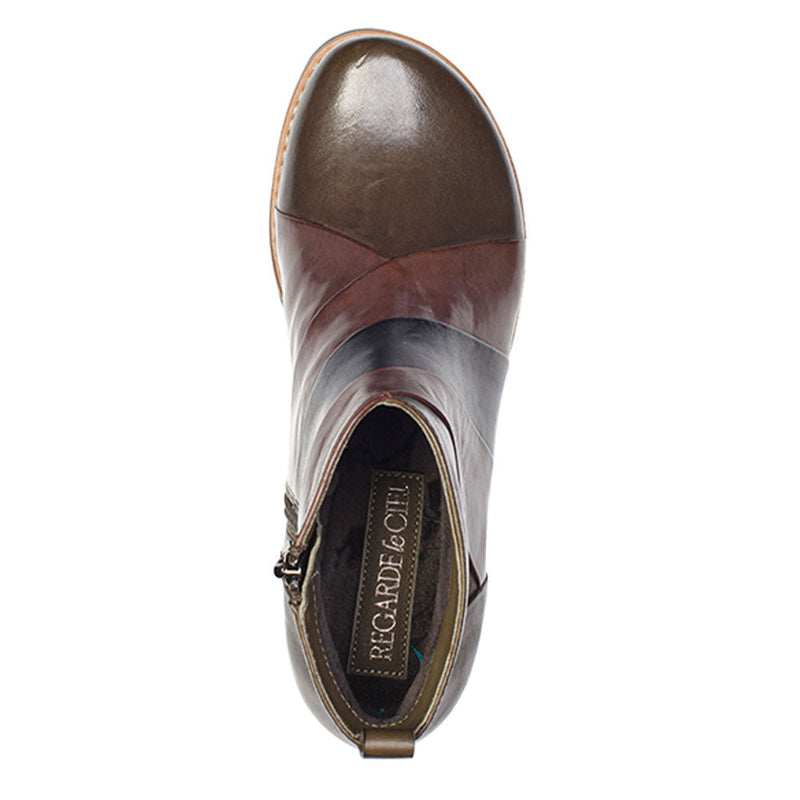 Regarde Le Ciel Layla-04 Low Booties Womens Shoes 