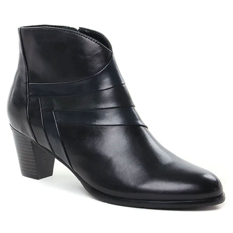 Regarde Le Ciel Sonia-78 Bootie Womens Shoes Glove Black/Navy/Plomb