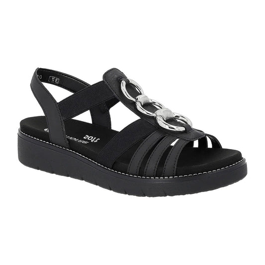 Remonte D2073 Womens Shoes Black