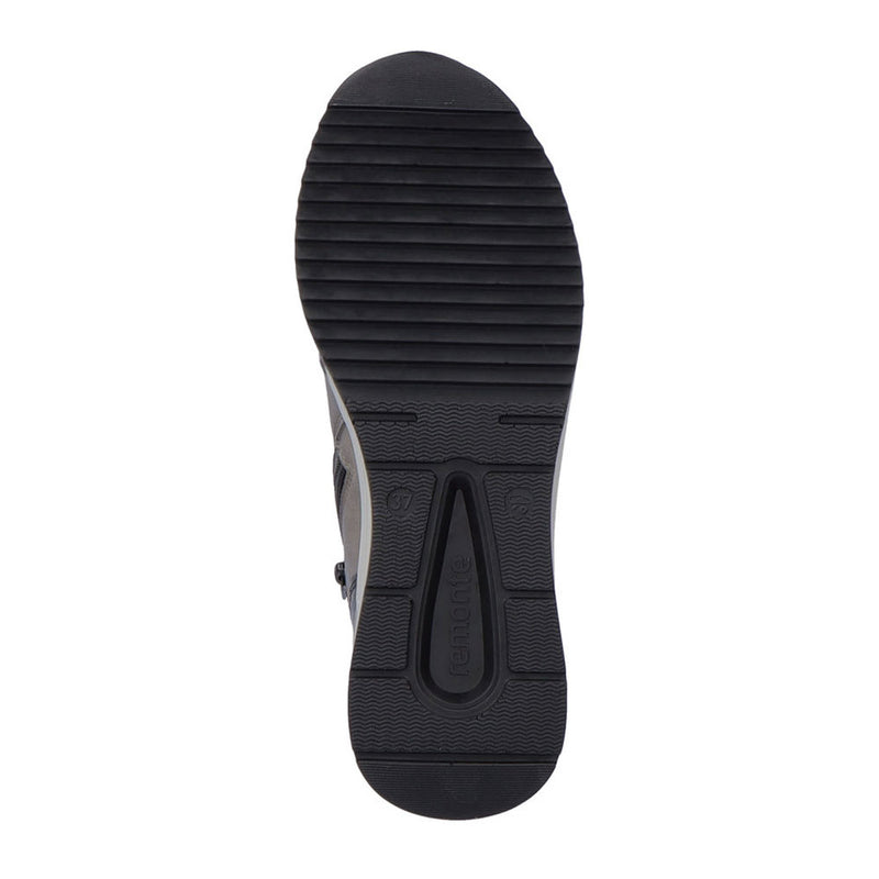 Remonte Zip Lace Up Sneaker (D0T70) Womens Shoes 