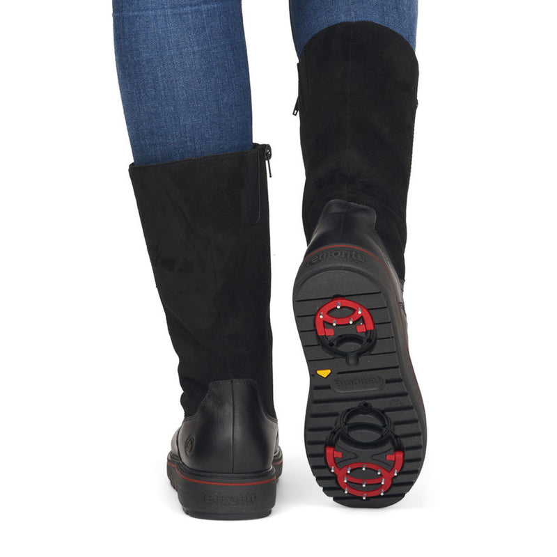 Remonte Flip Grip Boots (D0U72) Womens Shoes 