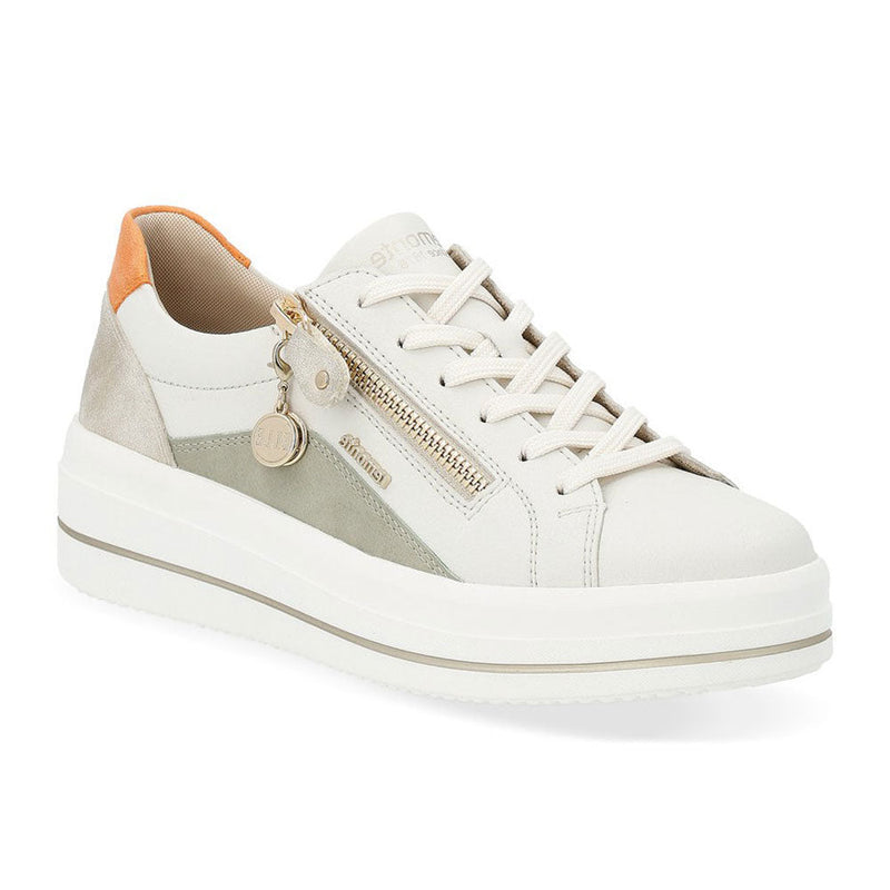Remonte D1C01 Womens Shoes Off White