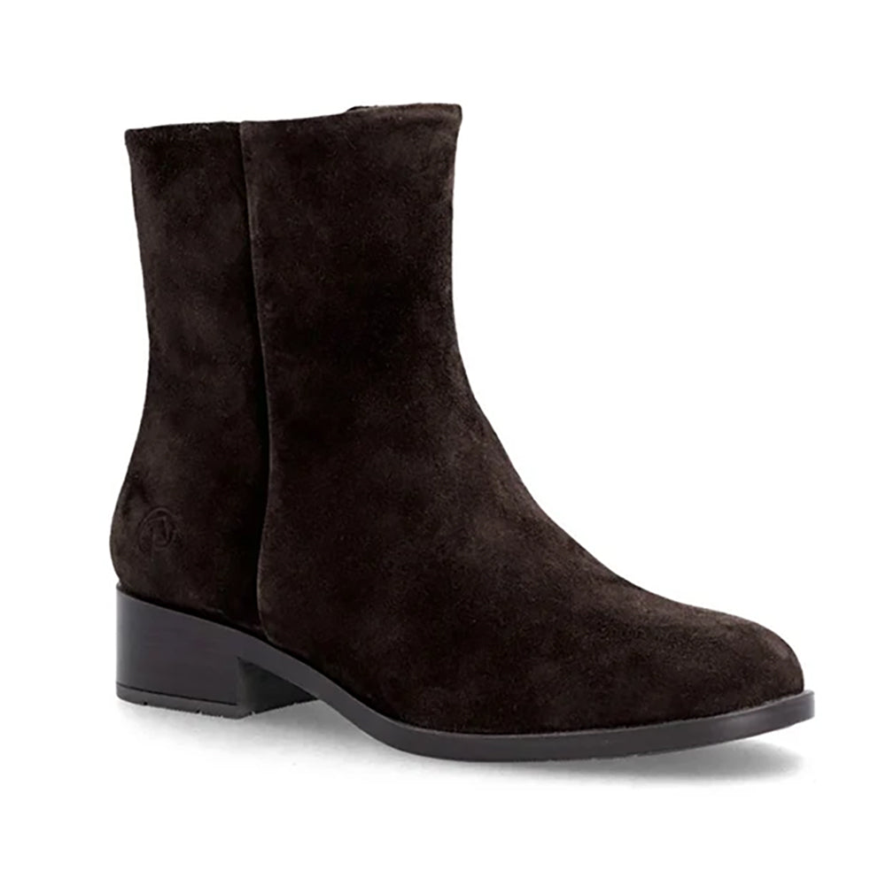 Remonte D3U73 Leather Ankle Boot with Side Zip