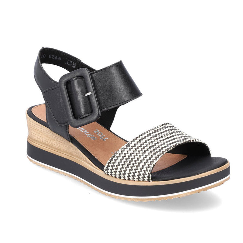 Remonte D6453 Womens Shoes Black
