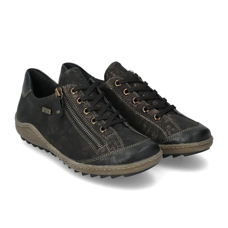 Remonte R1402 Womens Shoes Schwarz/Schwarz-Antique